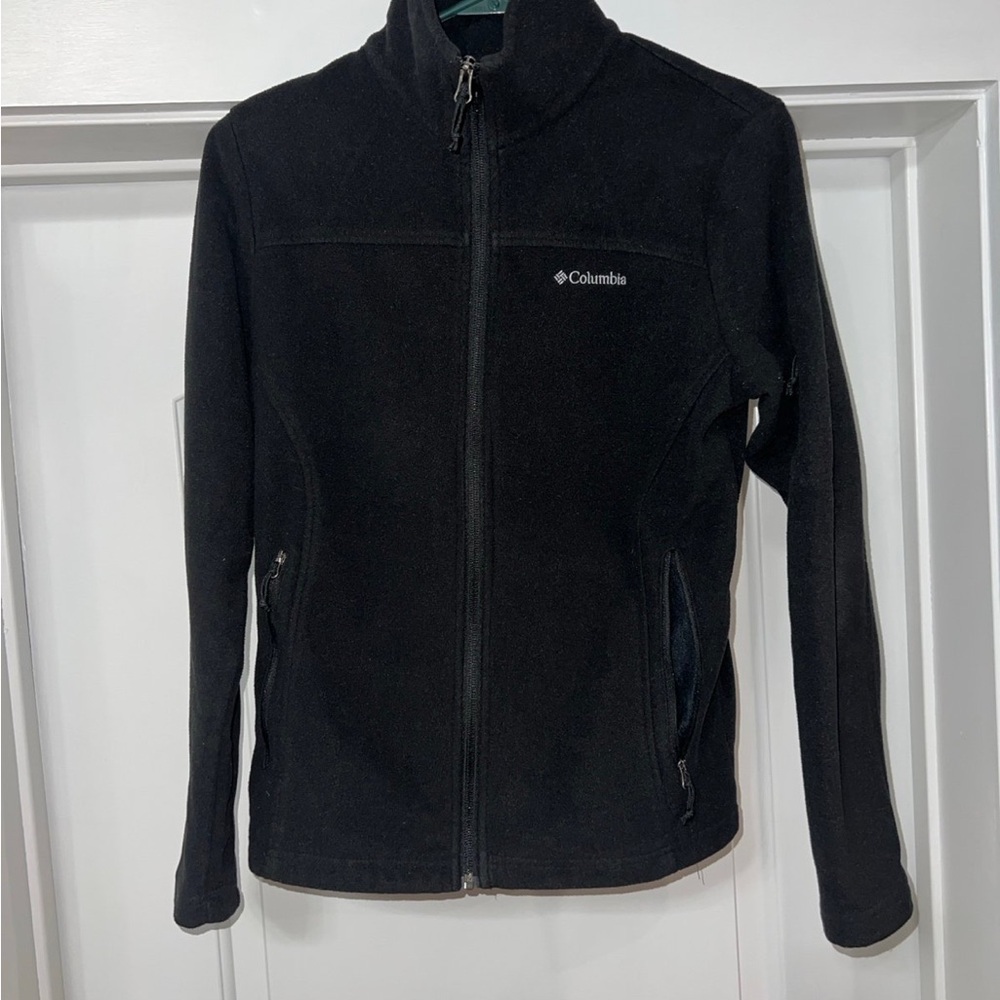 Womens Columbia fleece zip up jacket